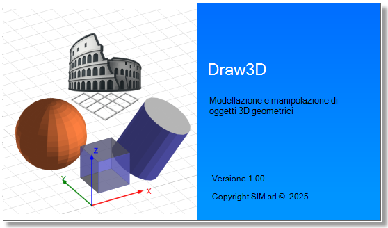 Draw3D software gratuito modellazione 3D